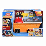 Thomas & Friends Super Cruiser 2-in-1 large vehicle and track set with TrackMaster and MINIS train e