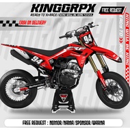 CRF 150 L FULL BODY STICKER DECAL / CRF DECAL / CRF STICKER / HONDA CRF STICKER / CRF 150 L 2 DECAL