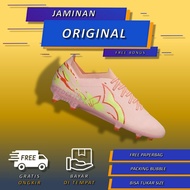 Ortuseight Catalyst Liberte V5 FG Salmon Lime Futsal Shoes Ortus Football Soccer Shoes