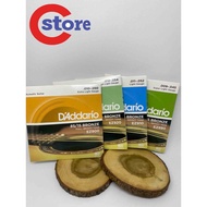 1 Set of Bronze Acoustic Guitar Strings EZ890 EZ900 EZ910 EZ920