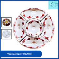 SM DE 8000 Multipurpose Melamine Buffet Set 35cm Candy Container/ Premium Heat-Resistant Buffet Set