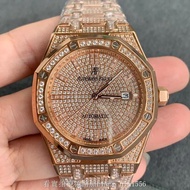 AP_ Audemars_ Piguet royal oak series 15452 all over the sky star rose gold diamond 3120 movement automatic male table 41 mm