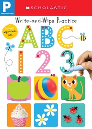 SCHOLASTIC EARLY LEARNERS: WRITE AND WIPE FLIP BOOK ABC 123