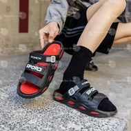 Slippers for men Casual sleeper anti slip soft beach walk drive outdoor rubber korean men sandals