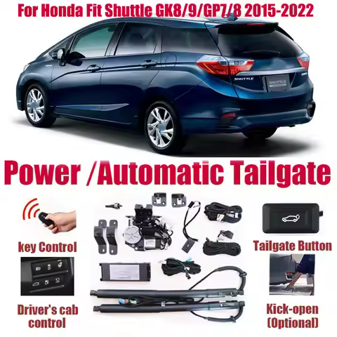 For Honda Fit Shuttle GK8/9/GP7/8 2015-2022 Car Automatic Lifting kit Opening Trunk Intelligent Elec