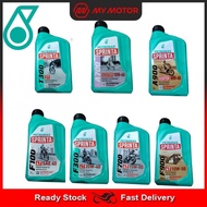 100% ORIGINAL PETRONAS MOTORCYCLE OIL RACING SPRINTA 4T 2T ESTER PLUS MINYAK HITAM PETRONAS F700 FUL