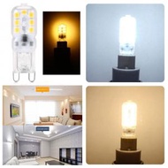 A暖白 LED玉米燈 G9光源 可調光 3W節能燈泡 家居室內展覽超光光源照明 220V LED燈膽 LED燈泡
