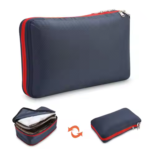 Travel Organizer Compression Packing Clothes Storage Bags Double Layer Portable Large Capacity/Water