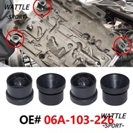 WA-SPORT 4pcs Engine Upper Cover, 06A103226 Rubber Engine Cover Grommet, Auto Accessories Buffer Mou
