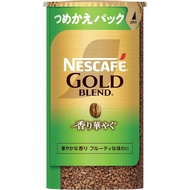 Nescafe Regular Soluble Coffee Refill Gold Blend Aroma Flavored Eco & System Pack 95g【Direct from ja