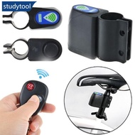 STUDYTOOL Wireless Remote Control Bicycle Alarm Device Anti-Theft Vibration Sensor System Touch Impa