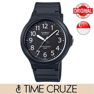 [Time Cruze] Casio MW-240 Black Resin Men Analog Quartz Watch MW-240-1BVDF MW-240-1B MW240-1B MW-240