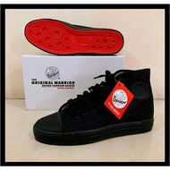 [WB-8B] WARRIOR High Cut Kasut Sepak Takraw Hitam | Warrior High Cut Sepak Takraw Shoe | Kasut takra