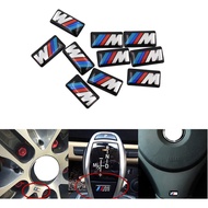 10Pcs Sport Wheel Badge 3D M Emblem Sticker Wheel Decal Fit for BMW M5 e46 e36 f10 e90 f30 f20 e39 x