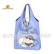 Crayon Shin-chan Portable Shopping Bag Foldable Carry-On Reusable Shopping Bag(38*64CM)