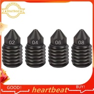 [Hot-Sale] For  Lab A1/H2D/A1 Min Nozzle 3D Printer Parts Hardened Steel 0.2 0.4 0.6 0.8mm Nozzles f