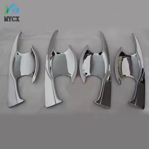 FOR Hilux Revo accessories chrome door handle insert trim for toyota hilux revo car styling for toyo