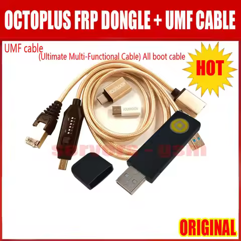 New Octopus FRP tool/Octoplus FRP dongle With UMF cable(Ultimate Multi-Functional Cable) All boot ca