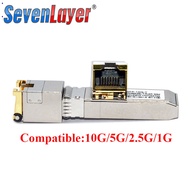 NEW 10G SFP+ module RJ45 Switch connector SFP Copper RJ45 SFP module Compatible10G/5G/2.5G/1G