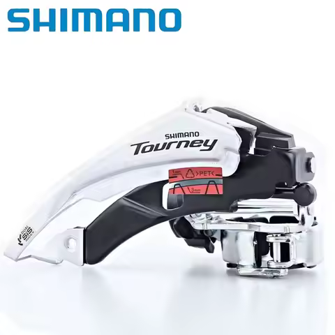 SHIMANO TOURNEY FD TY500 3x6 Speed 3x7Speed 3x8 Speed Front Derailleur Clamp 31.8mm 34.9mm Band Moun