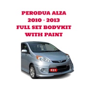 Perodua Alza 2010-2013 Full Set Bodykit with Metallic Colour