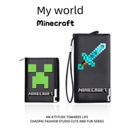 dompet budak lelaki Minecraft dompet budak lelaki baru sekolah menengah kanak-kanak mc periferal rit