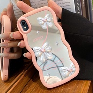 Case For VIVO Y91C Y1s Y90 Case Cute Group Pattern Casing HP Cesing Case Macaron Mirror Case Silicon