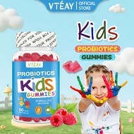 VTEAY Kids Probiotic Gummies 60pcs Improve Gut Health & Immunity  Fruity Chewable Supplements for Ch