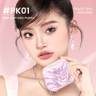FOCALLURE Eyeshadow Palette High Pigment Long Lasting Non Patchy Moisturizing Non Cakey 8 Color