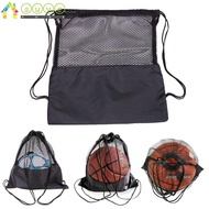 SUVE Ball Storage Backpack, Black  Basketball Cover Mesh Bag, Mesh  Bag Portable Basketball Backpack