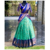 Silk Zari Lehanga With Blouse Along With banarasi silk duppata