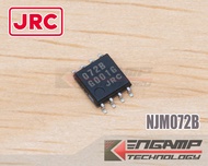 (1ตัว) [IC] NJM072B (SMD) JRC Dual OP-AMP