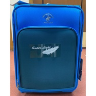 [Ready Stock] 20" Beverly Hills Polo Club Expandable Soft case Cabin Luggage - Turkey Blue