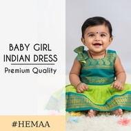 Baby girl Indian dress . Traditional indian look baby girl dress
