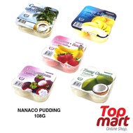 Nanaco Premium Jelly Pudding (108g x 4s) - [Mangosteen StrawberryBanana Coconut MangoBanana peach]