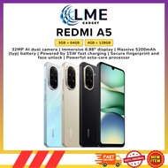Redmi A5 (3GB+64GB | 4GB+128GB) Smartphone | 1 Year XIAOMI Malaysia Warranty