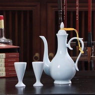 Half Catty Chinese Style Wine Set Household Chinese Style Ancient Style Wine Jug Wine Dispenser Cera