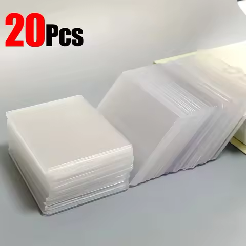 20Pcs 35PT Card Holder Protector 3x4" Photocard Gaming Cards Outer Sleeves For Board Game Basketball