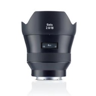 ☆晴光★蔡司 ZEISS Batis 18mm F2.8 Sony E-mount 公司貨 全片幅 台中國旅卡