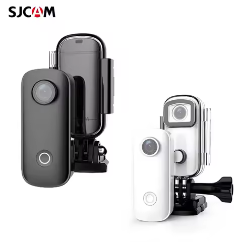 SJCAM C100Plus Motion Camera Thumb Cam 4K 30M Waterproof 2.4G WiFi Action Sport Action Cam EIS Bicyc