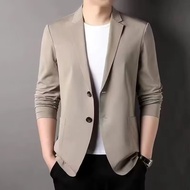 7 Color Business Formal Blazer for men Vintage Slim Fit Casual long sleeve blazer men Lapel Collar o