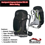 Original Osprey Stratos 50 50L Backpack includes rain cover