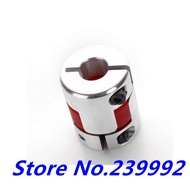 Flexible plum clamp coupler D40 L50 shaft size CNC Jaw shaft coupling 8 10 12 12.7 14 16 18 19 20 22