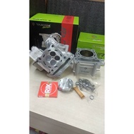 COMBO LC135/LC V8 FI/Y15ZR 65MM CERAMIC BLOCK+ RACING HEAD 22/25MM Thailand🇹🇭 TAIKOM RACING CAN USE 