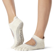 TOESOX Grip Full Toe Bellarina (Oatmeal) - Medium