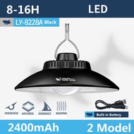 SMILING SHARK Camping Light Super Bright Tent Lamp 2modes Type-C Rechargeable Waterproof for Outdoor