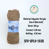 ANEKA - 8-Ply Saffron Knitting Yarn / Crochet Knitting Yarn - 1938 - Peanut