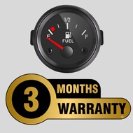Fuel Level Gauge Car Meter LED 52MM Automotive Gauges 12V Ohms Pointer Instrument Universal