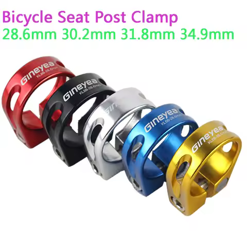 Alloy Road Bicycle Seat Post Clamp 28.6mm/30mm/30.2mm/31.8mm/34.9mm Seat Pipe Clamp MTB Bike Seatpos