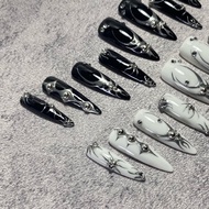 ONE3NINE ✫ Mercury Drip ✫ Trendy silver nails